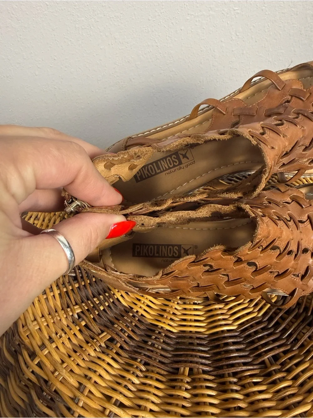 PIKOLINOS tan woven